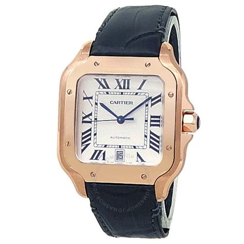 used cartier santos men's watch